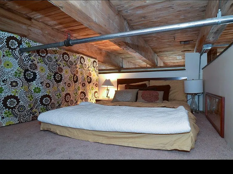 Bonus loft with plenty of concealed storage