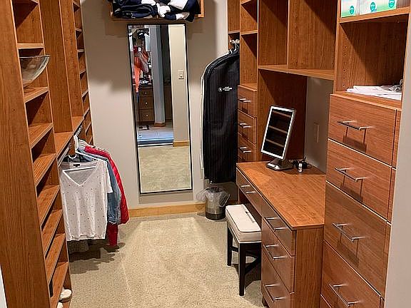 Master Closet #2,  8' x 10'