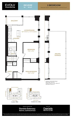 Floor plan Revere