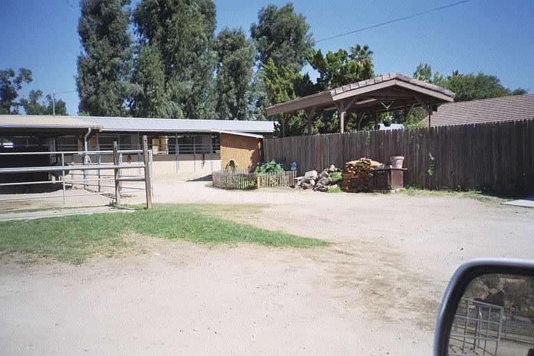 One of three barns & partial of gazebo