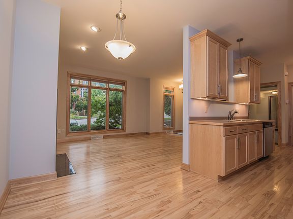 Open concept - dining area
