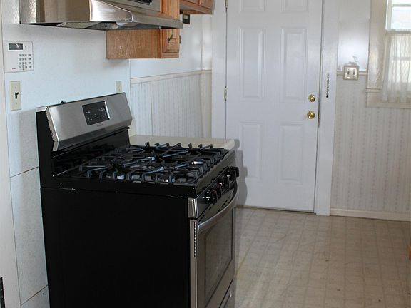 New stove in kitchen