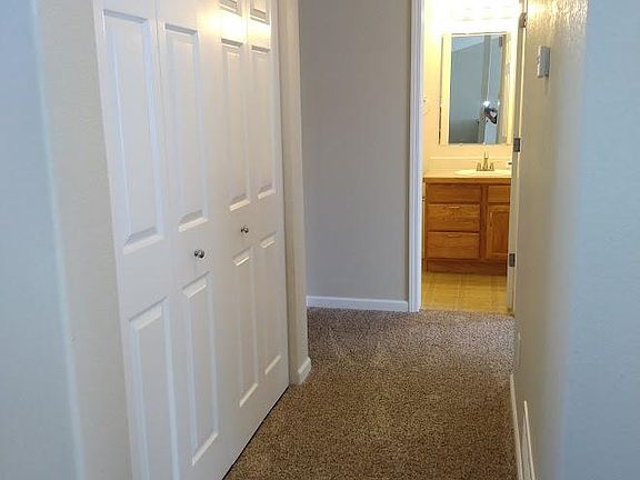 Hall to laundry and bathroom