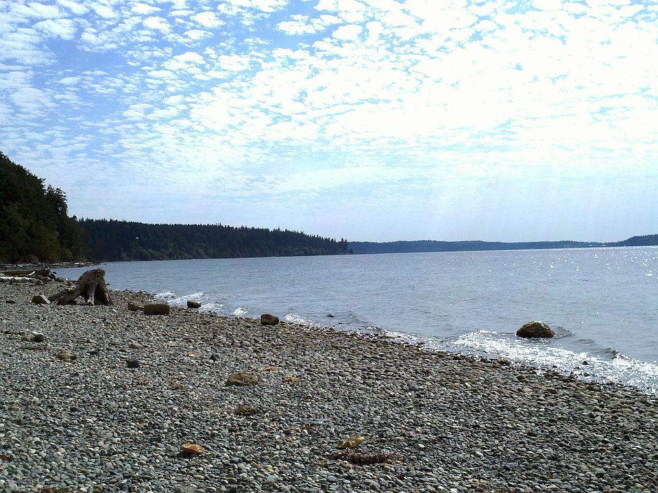 Saratoga Beach looking towards Freeland