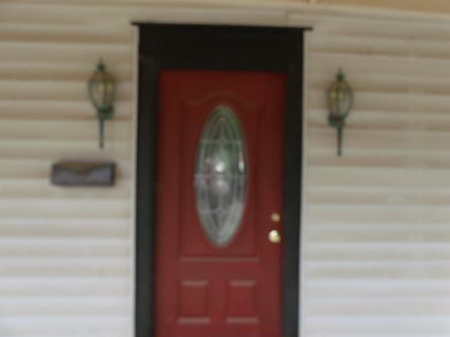 Front entry door