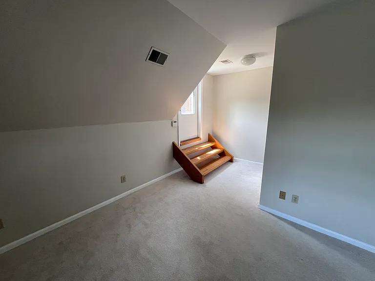 Lower level bedroom (w/ en suite bathroom) has access to private roof deck