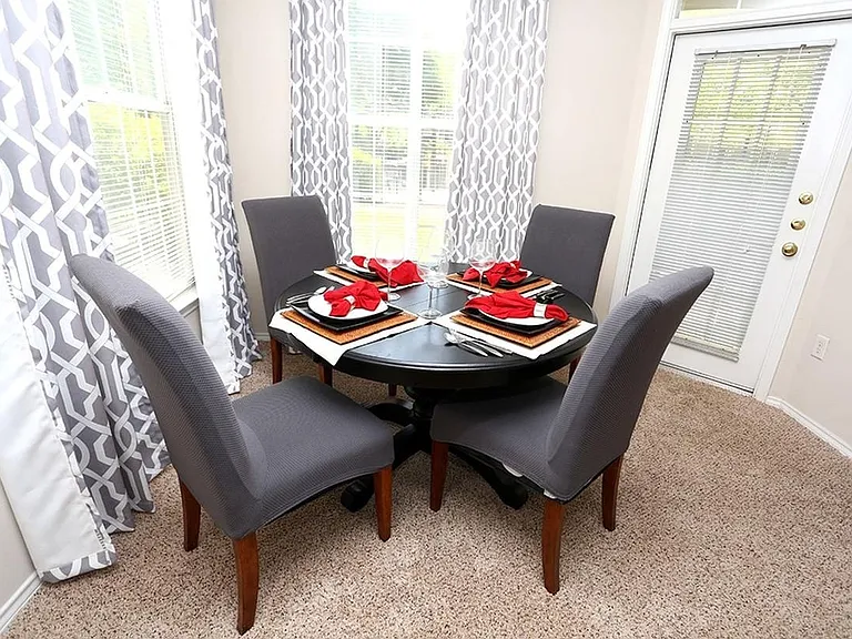 Create cherished memories around the table in your apartment