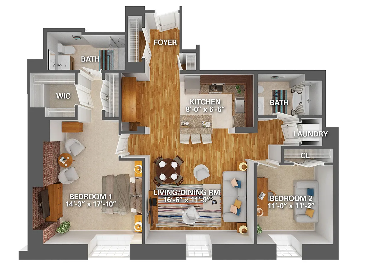 Floor plan Polar Prise