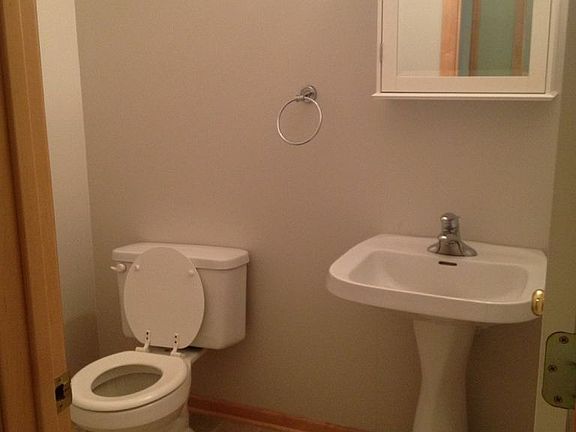 powder room on main floor