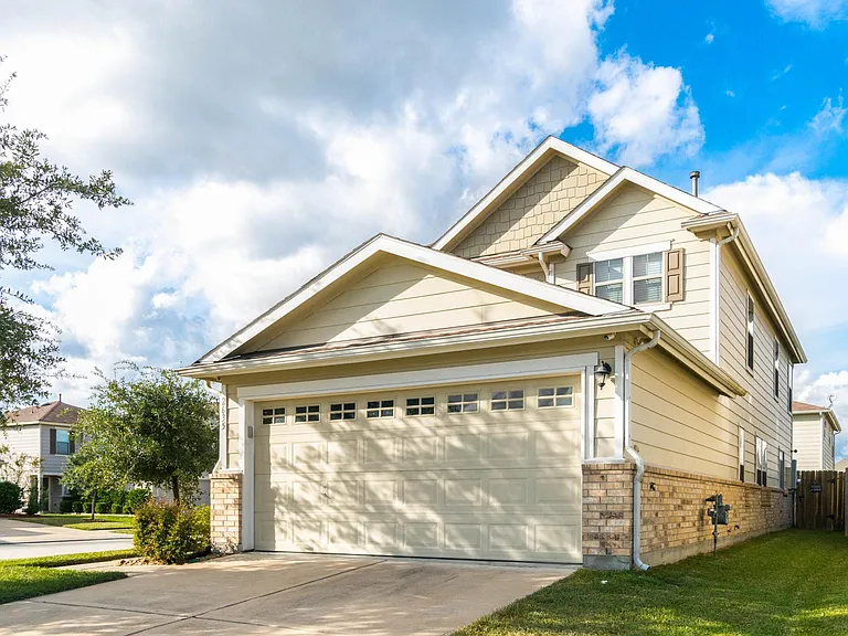 Two car garage w/ opener