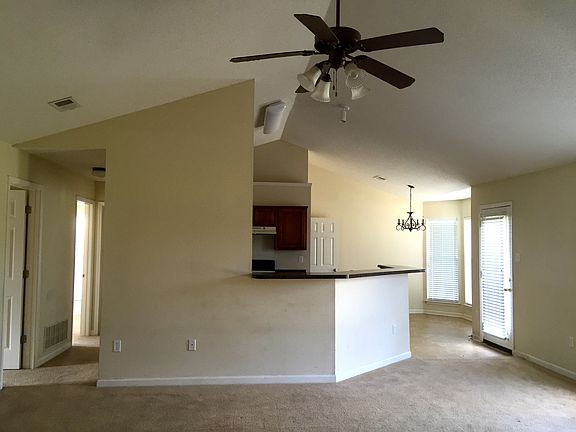 Living, Kitchen, Dining Areas