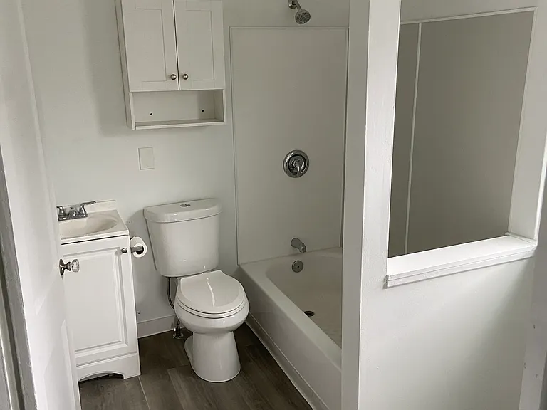 Newly renovated bathroom