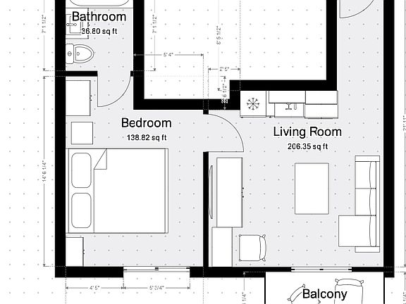 2nd image of 636 E 11th St APT 6B