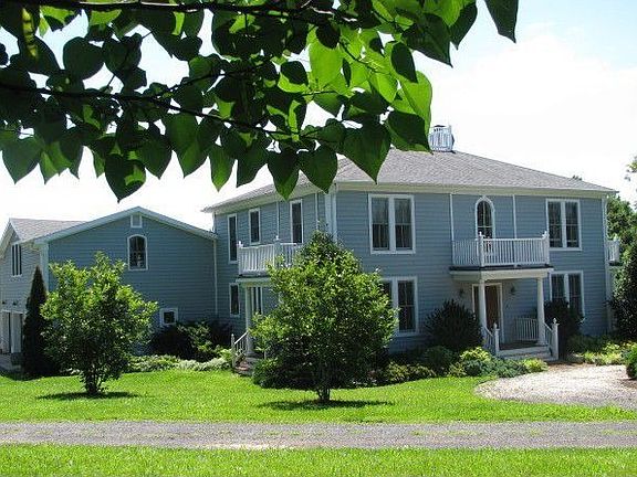 Side view with porches