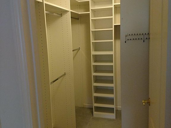 Master bedroom walk-in closet