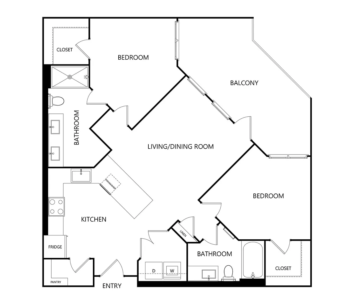 Floor plan B3