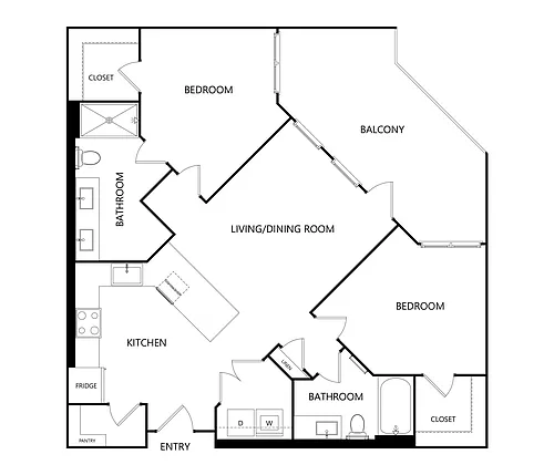 Floor plan B3
