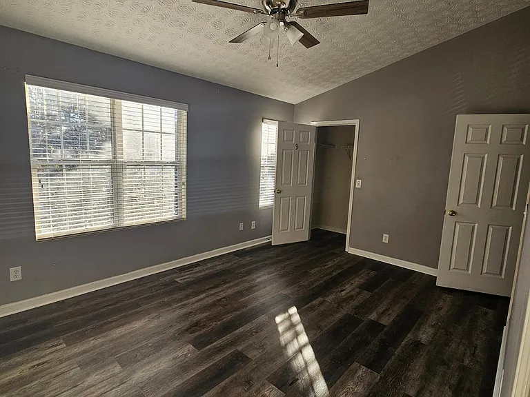 Master bedroom from bathroom