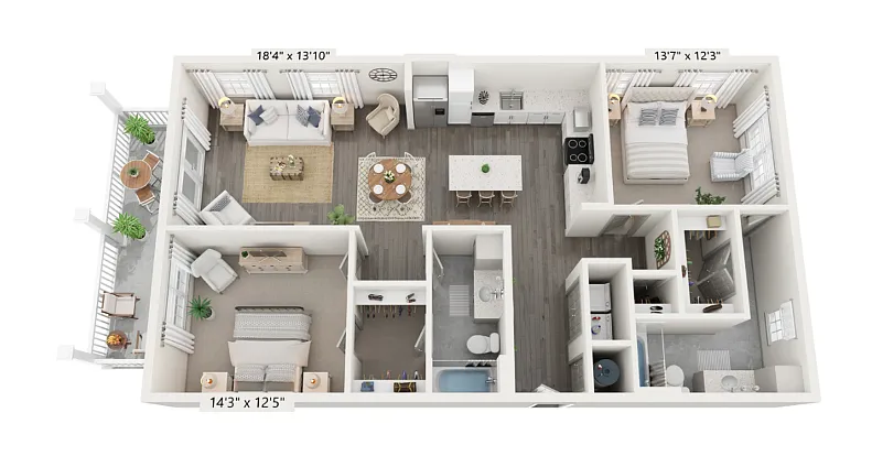Floor plan B11