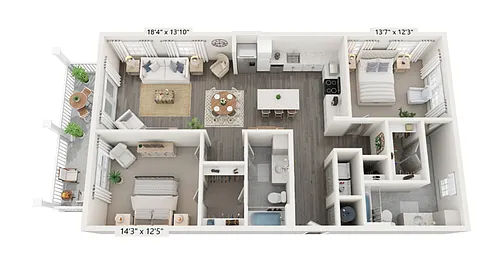 Floor plan B11