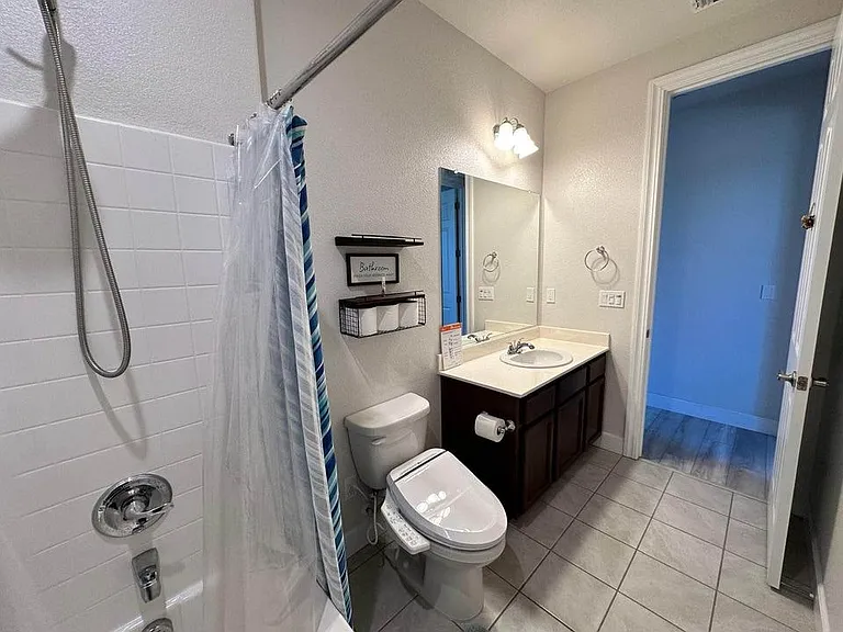 Shared bathroom