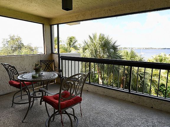 view from balcony