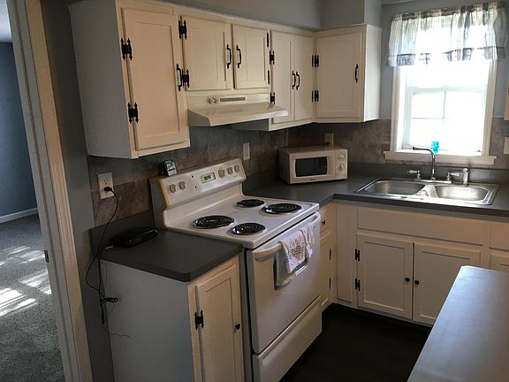 Open-concept kitchen/living room