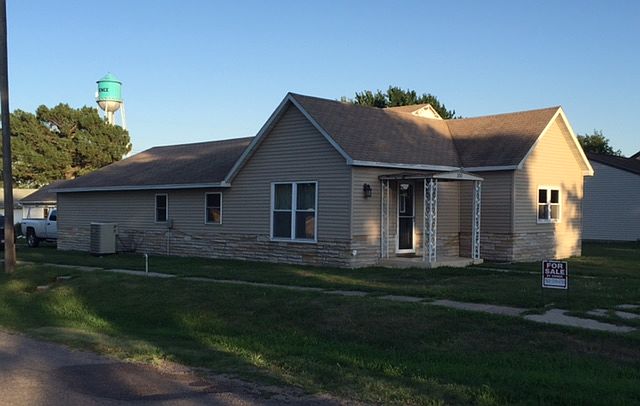 North side view of home