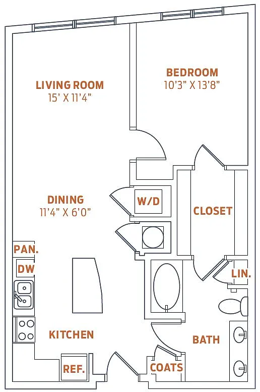 Floor plan Diamond
