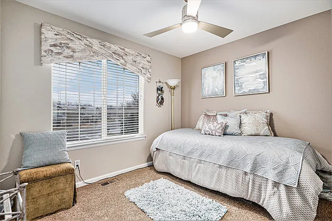 second bedroom light and bright