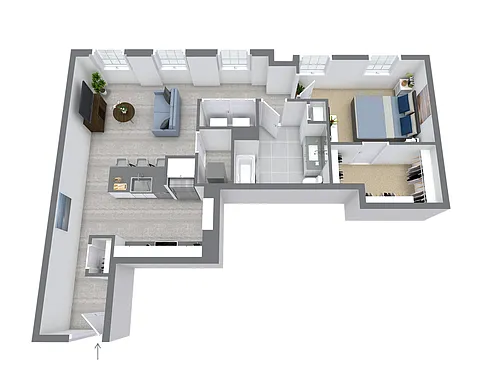 Floor plan B15