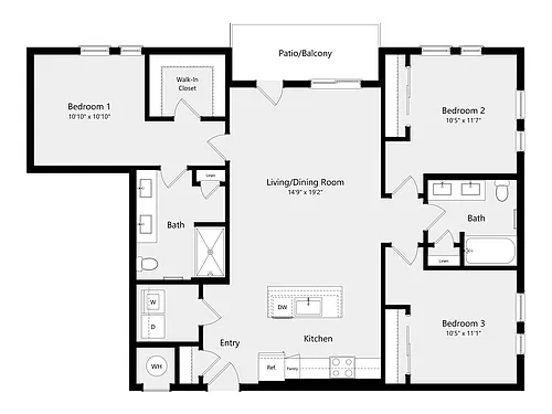 Floor plan C3