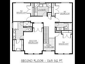 UPSTAIRS FLOOR PLAN