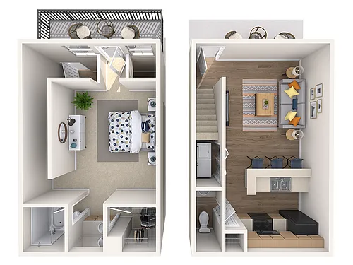 Floor plan TH1