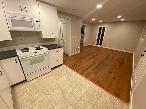 Spacious Kitchen and Living Room