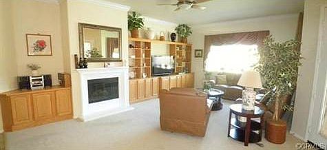 Great room with built in entertainment area