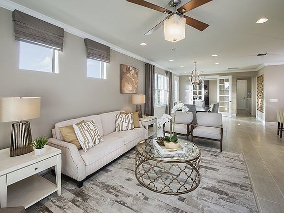 Open concept living space with ample natural light