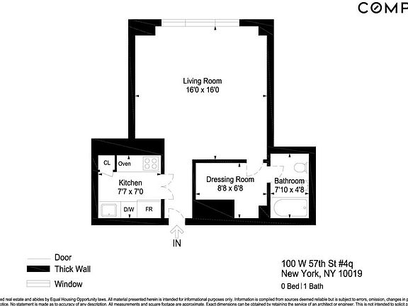 2nd image of 100 W 57th St #4Q