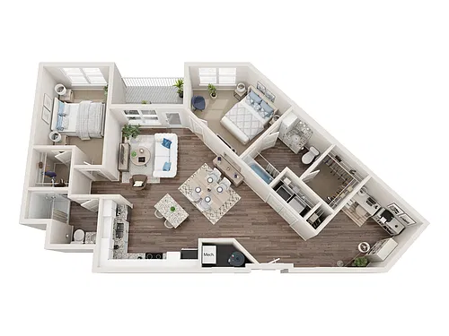 Floor plan Ellwood
