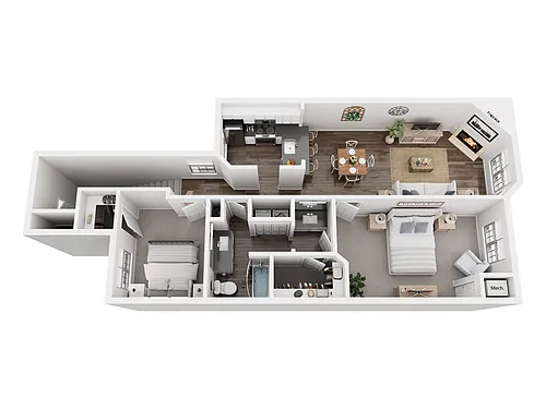 Floor plan Langley II Upper