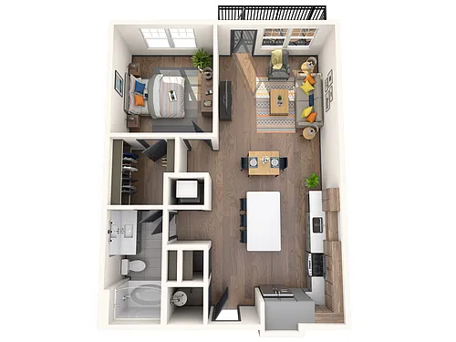 Floor plan Betty (WDU)