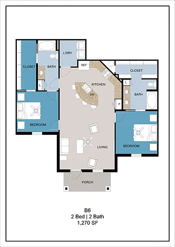 Floor plan B6