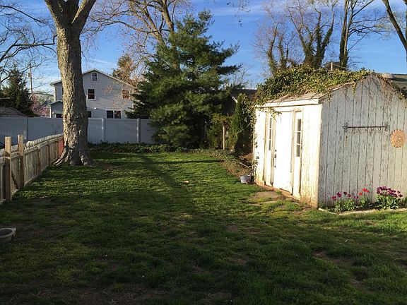 large fenced yard w/ shed for small storage. shared with ano