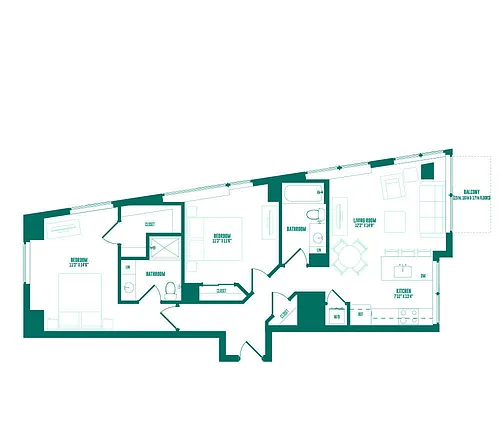 Floor plan B12H2