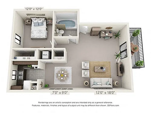 Floor plan Ridgewood