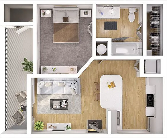 Floor plan Charter Oak