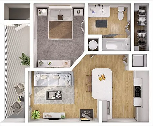 Floor plan Charter Oak