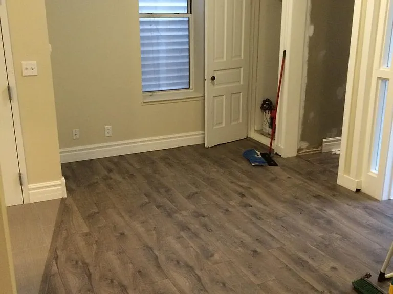 Living room plus closet