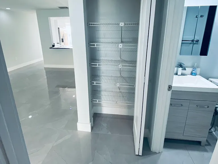 1 of 2 hallway closets