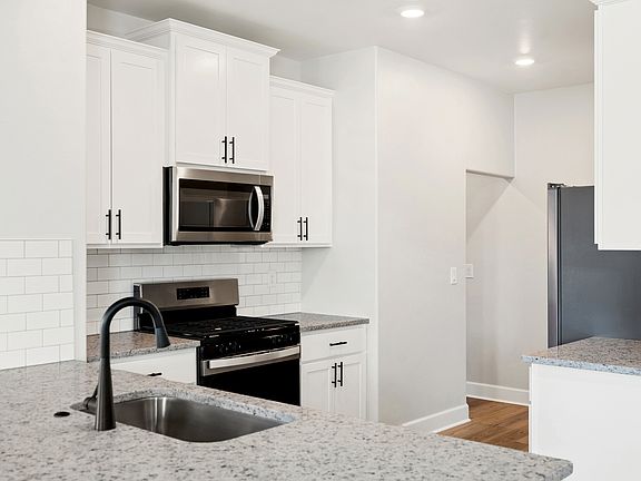 Each home comes with luxurious, upgraded stainless steel appliances included.